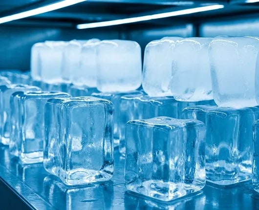 Transporte refrigerado de hielo