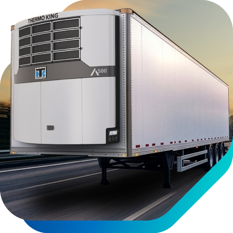 Equipo de frío para semirremolque Thermo King Advancer A500 en ruta